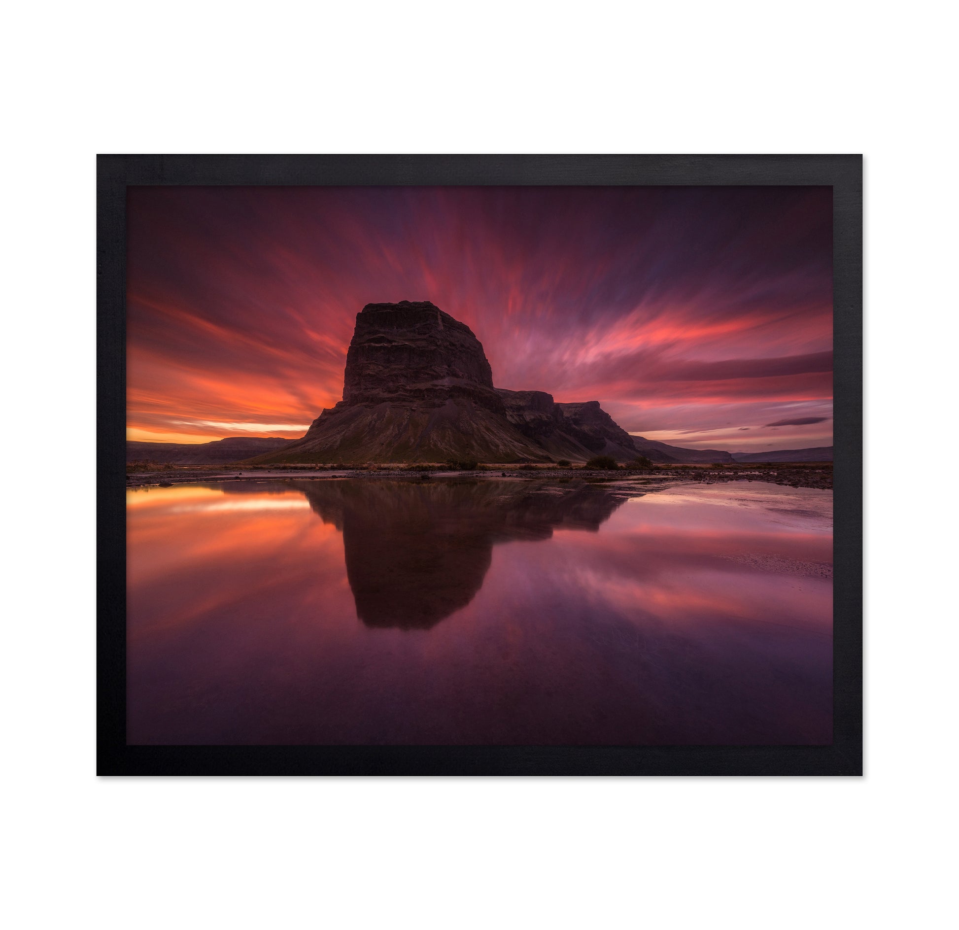 L�magn�pur Mountain Reflection
