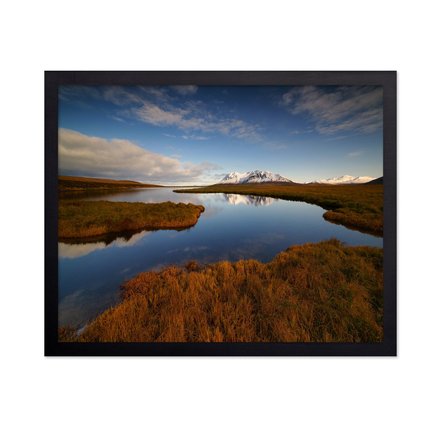 Mountain Lake Reflection Landscape