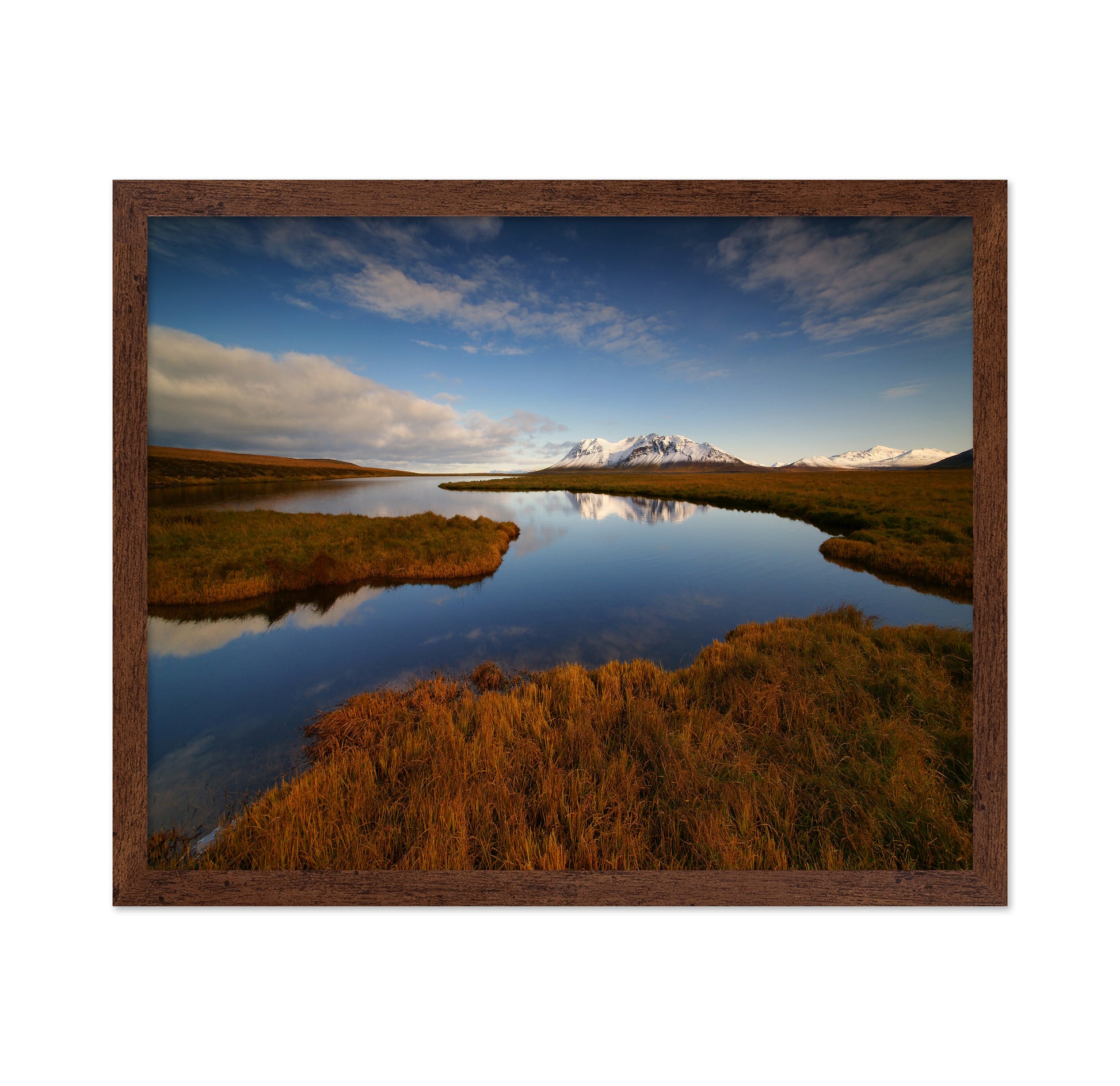Mountain Lake Reflection Landscape