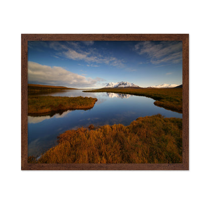 Mountain Lake Reflection Landscape