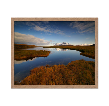 Mountain Lake Reflection Landscape