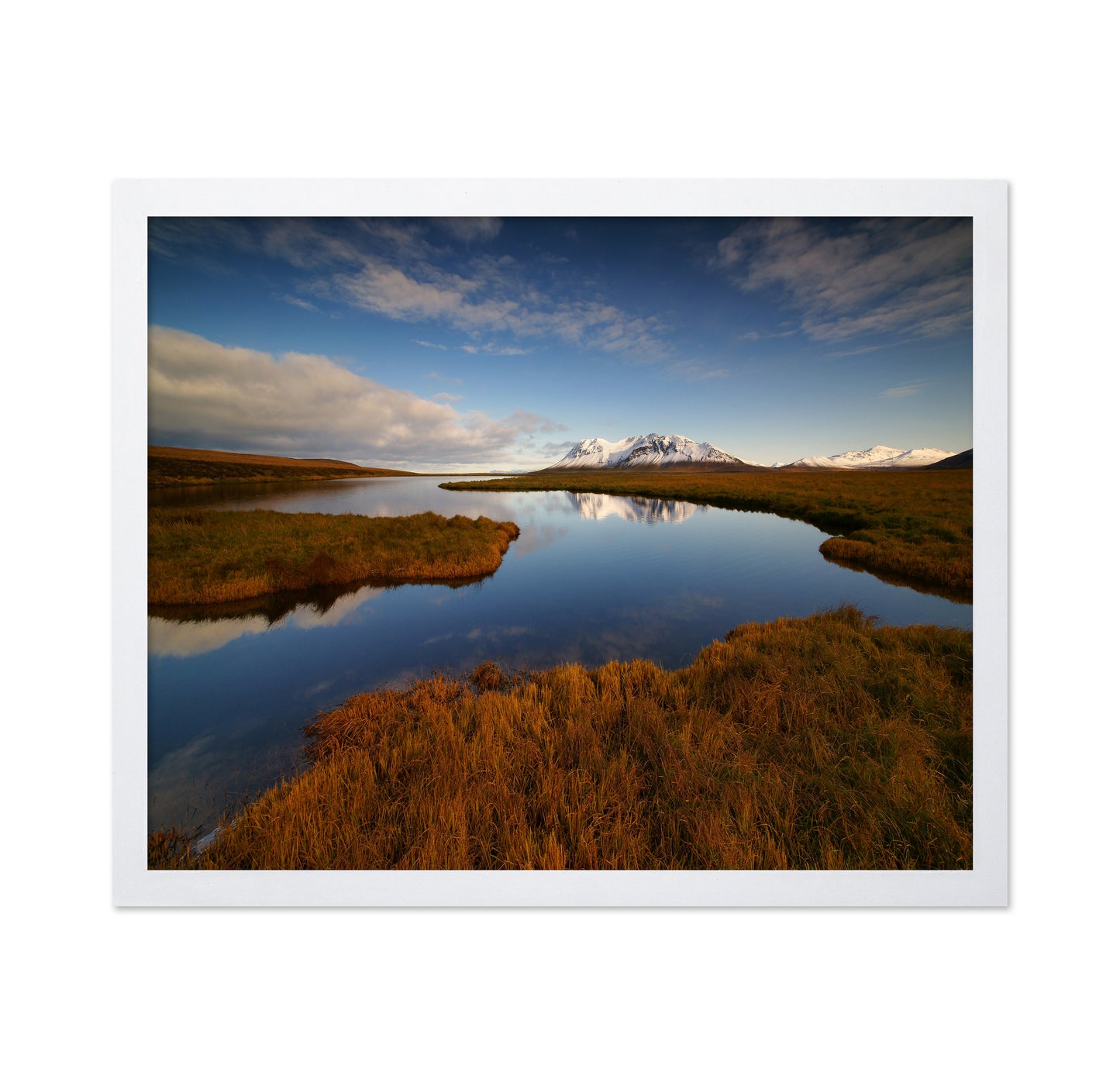 Mountain Lake Reflection Landscape