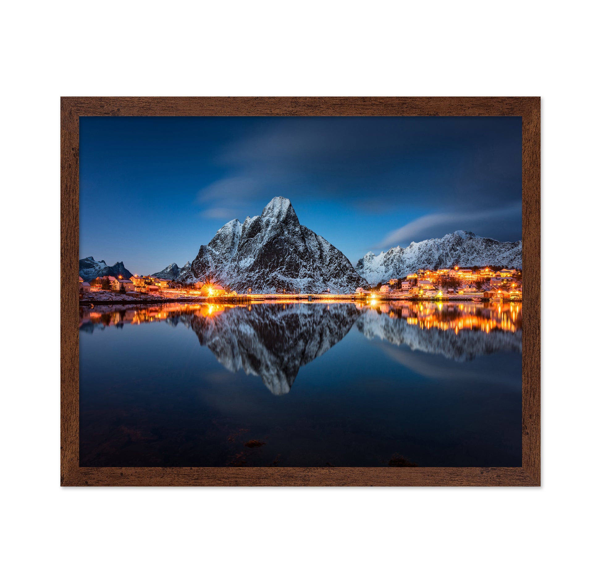 Blue Hour Mountain Village