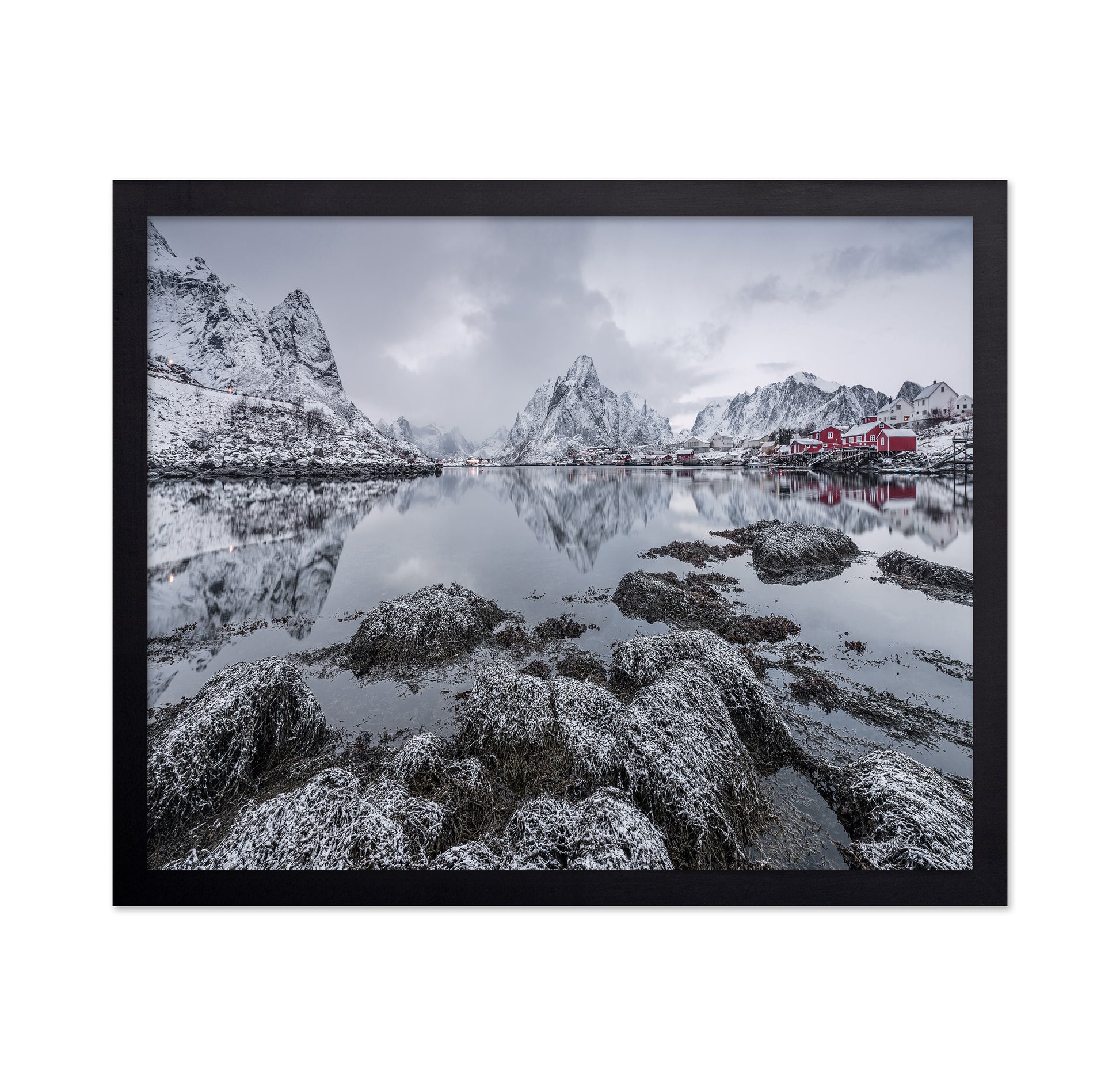 Reine Arctic Village Landscape