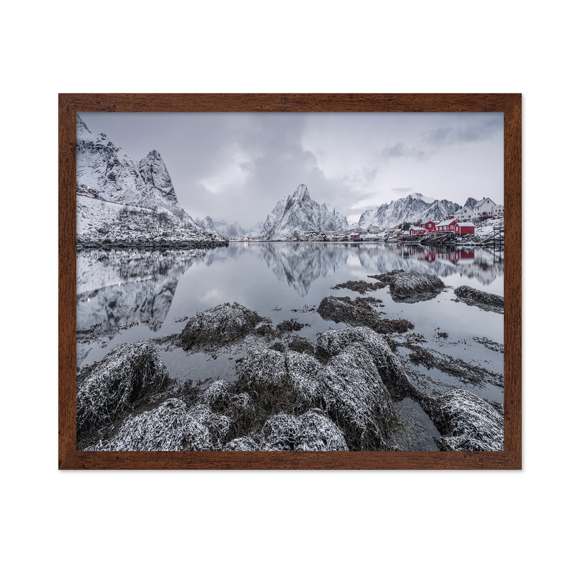 Reine Arctic Village Landscape