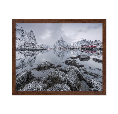 Reine Arctic Village Landscape