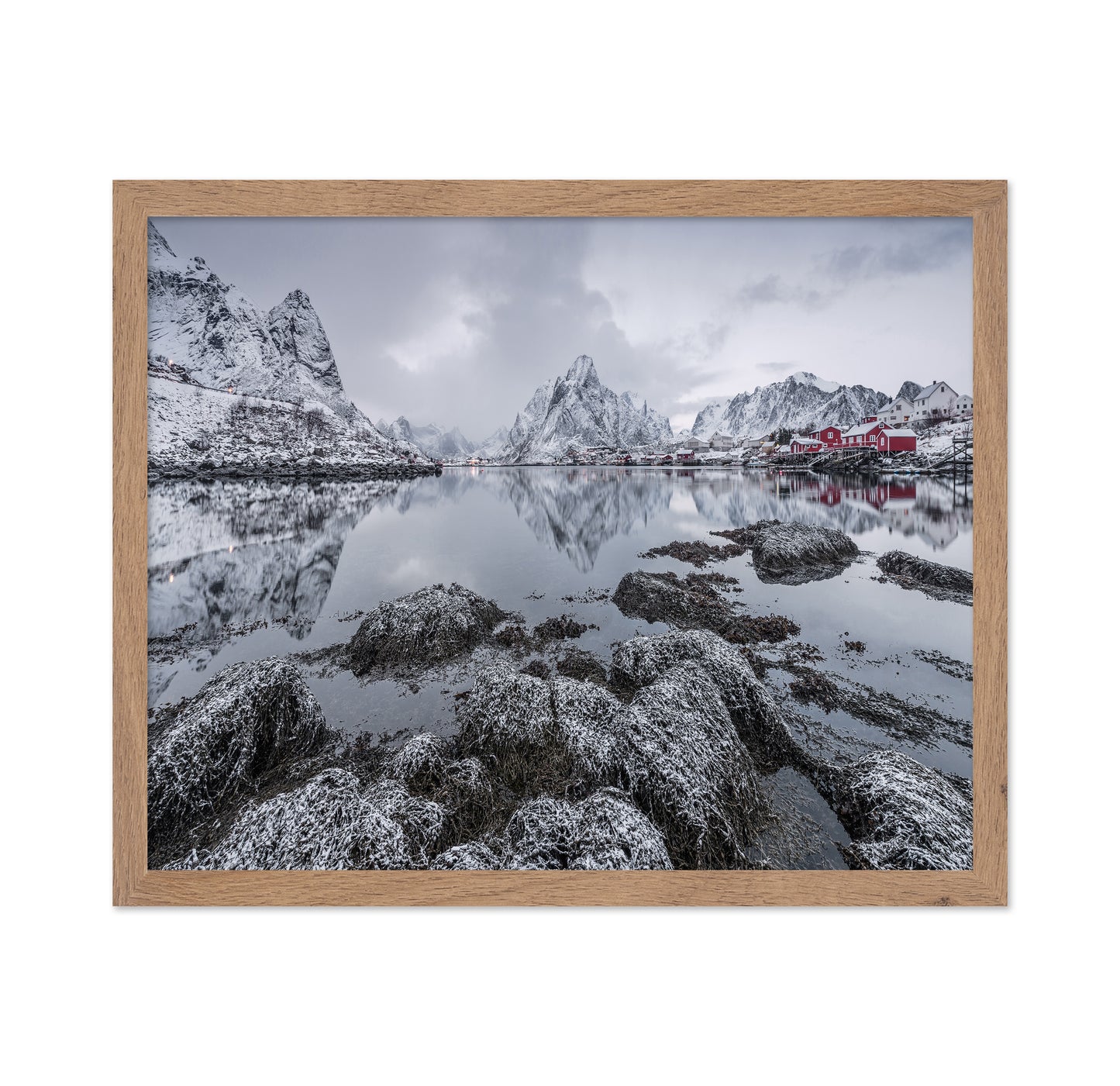 Reine Arctic Village Landscape