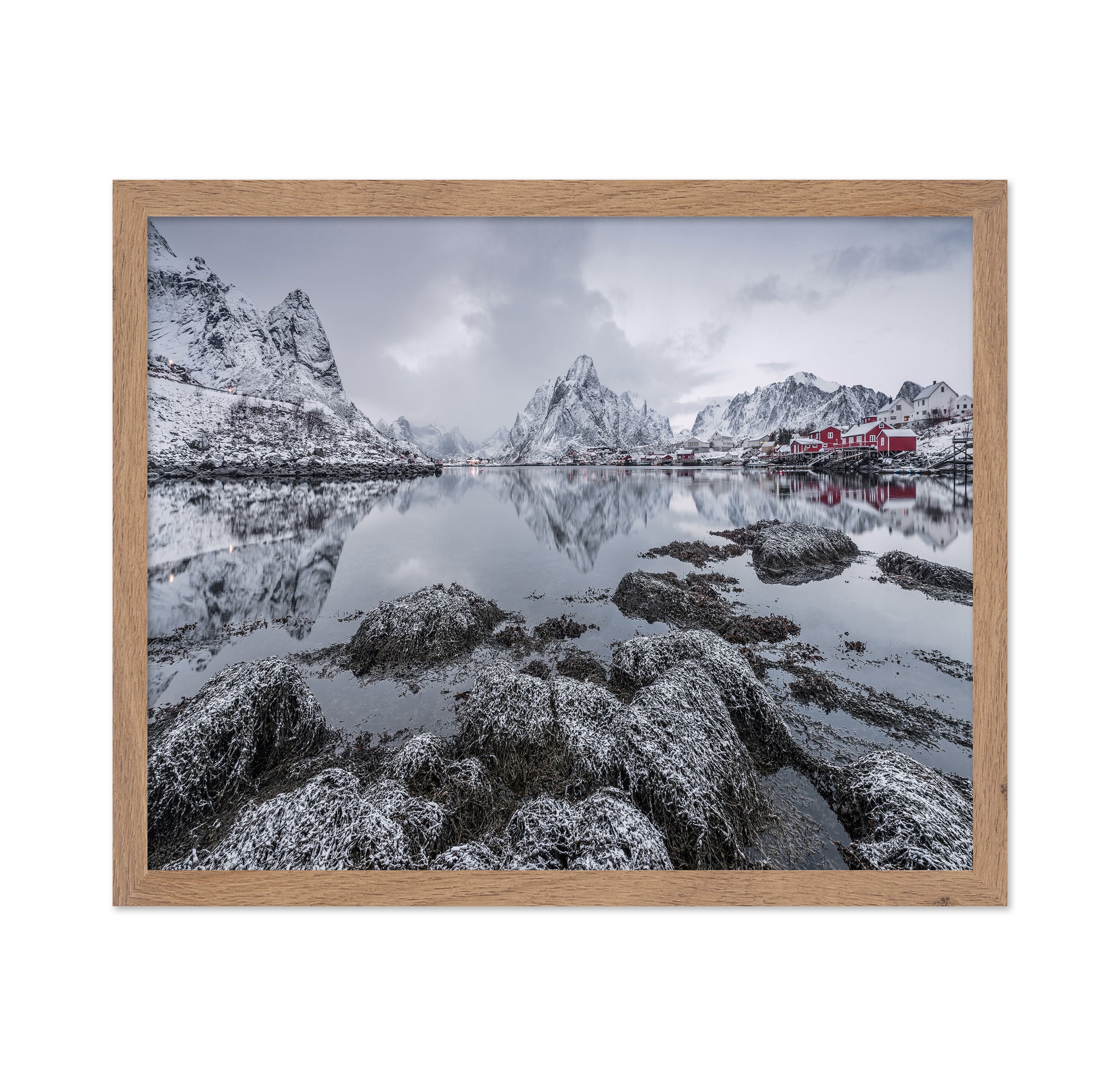 Reine Arctic Village Landscape