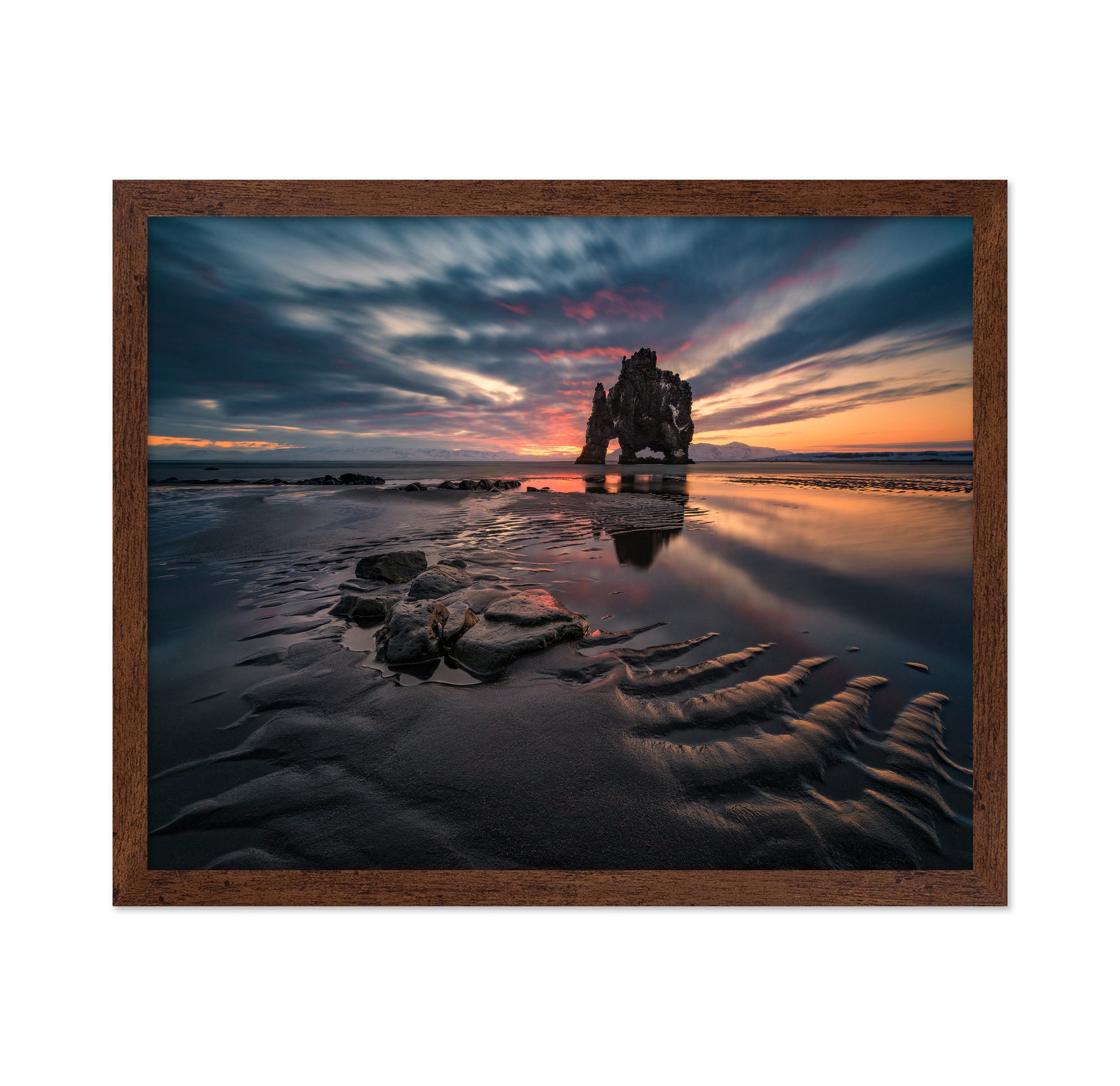 Hvitserkur Sea Stack Sunset