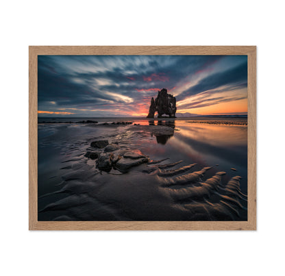 Hvitserkur Sea Stack Sunset