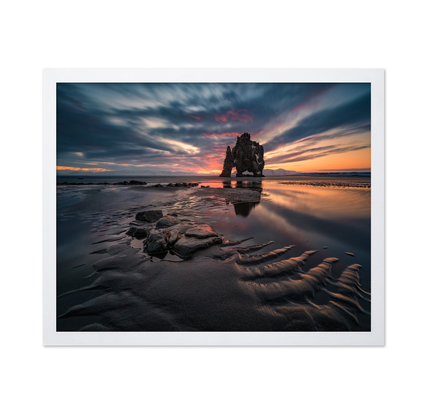 Hvitserkur Sea Stack Sunset