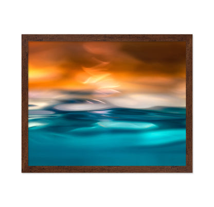 Abstract Ocean Light Waves