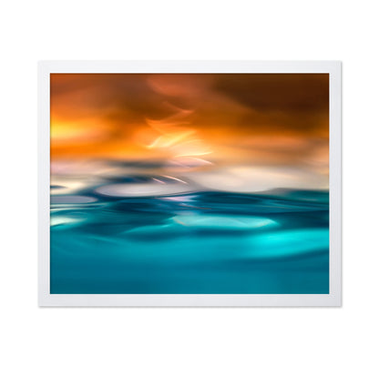Abstract Ocean Light Waves