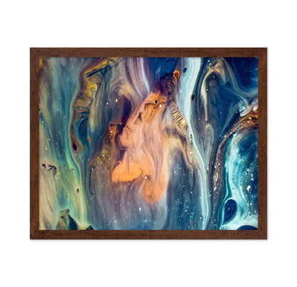 Abstract Fluid Color Swirls