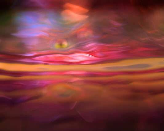 Abstract Color Flow Landscape