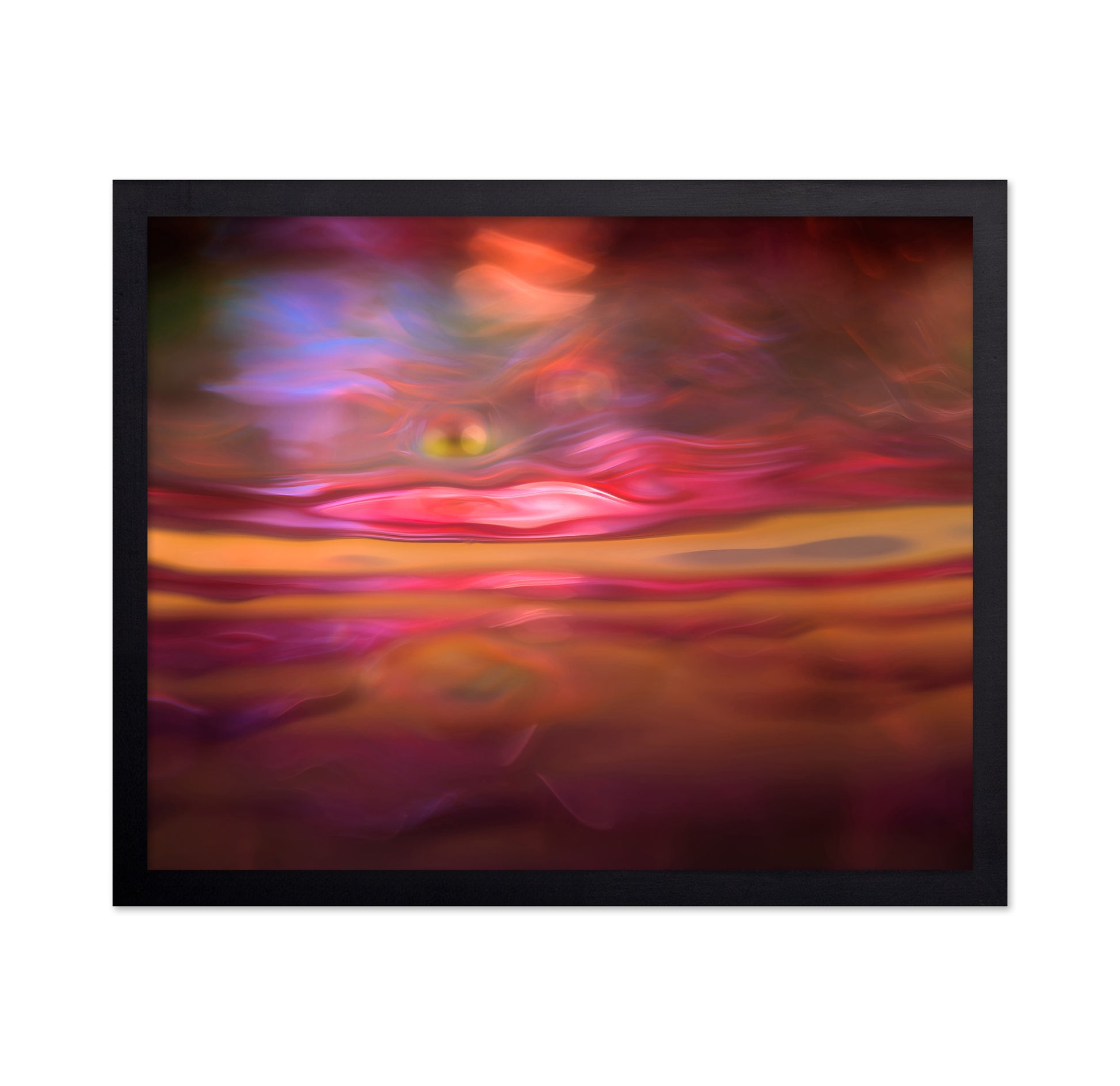 Abstract Color Flow Landscape