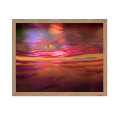 Abstract Color Flow Landscape