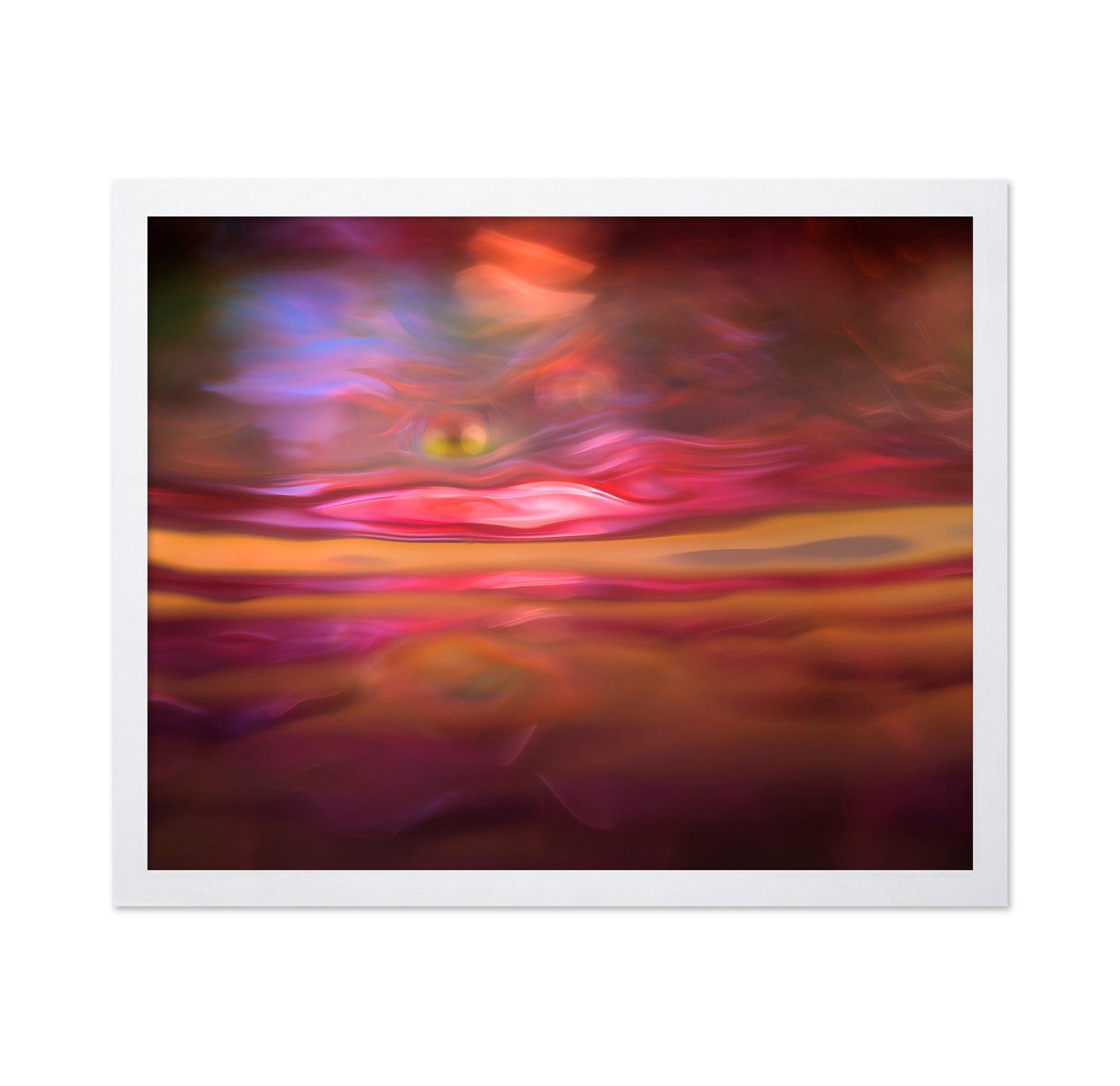 Abstract Color Flow Landscape