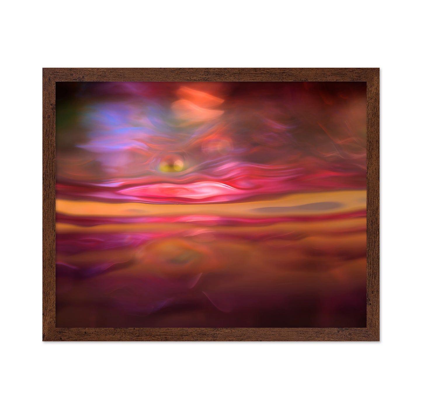 Abstract Color Flow Landscape