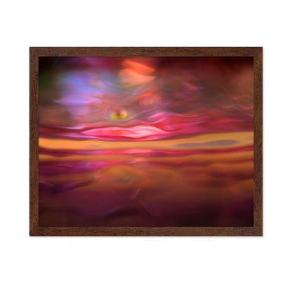 Abstract Color Flow Landscape