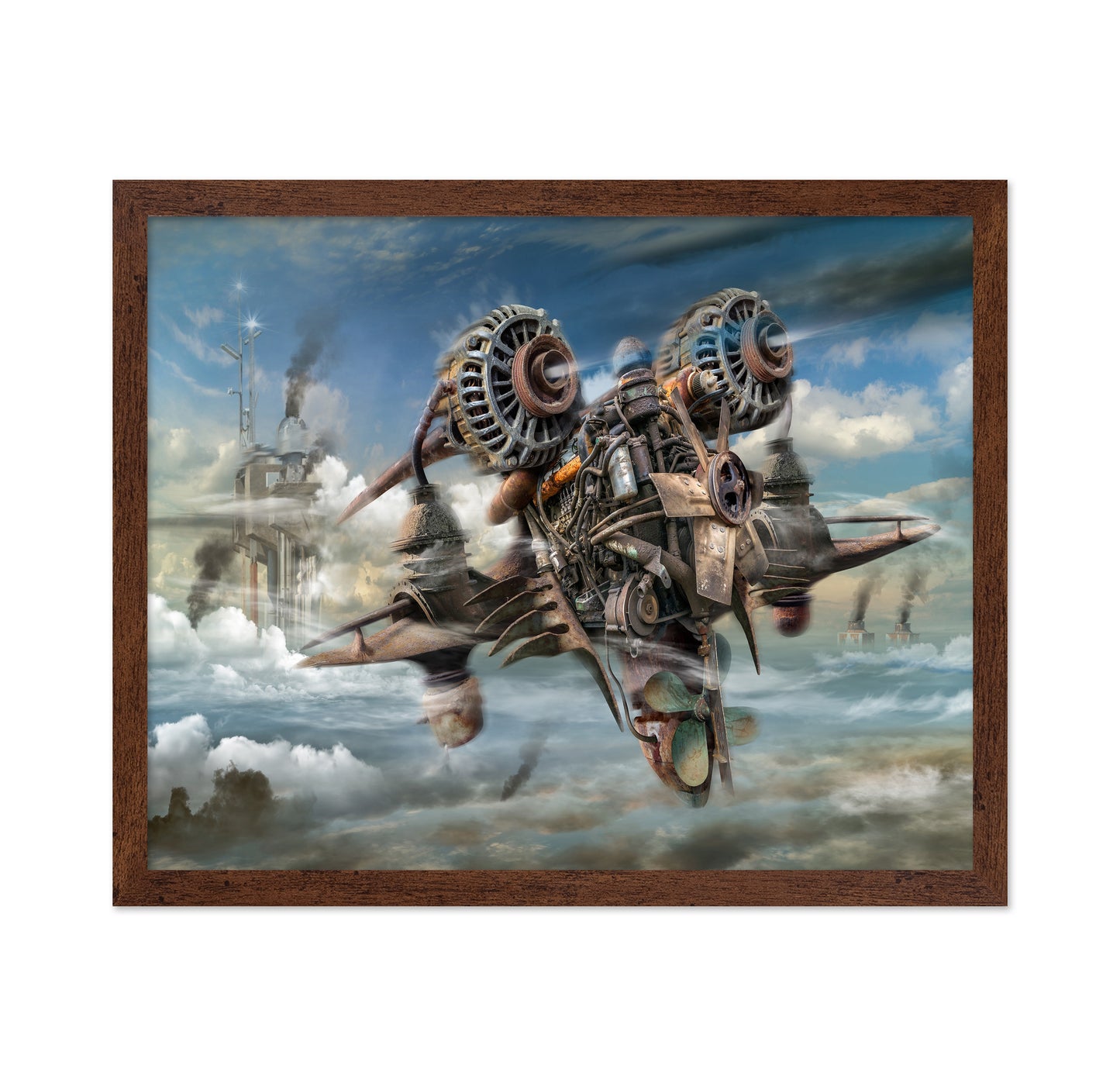 Steampunk Flying Machine