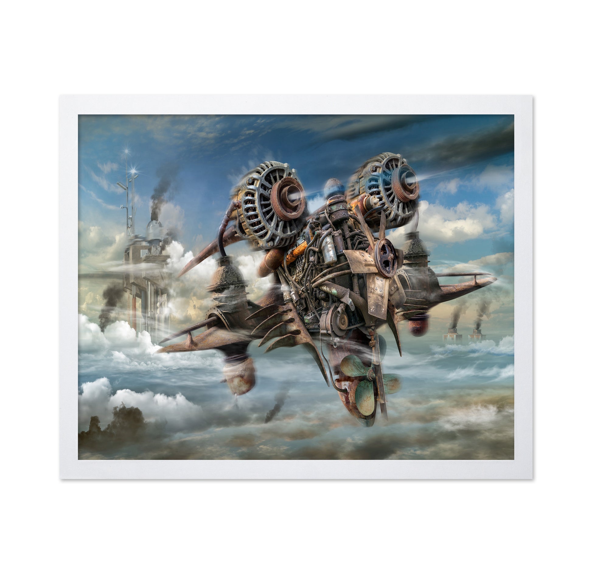 Steampunk Flying Machine