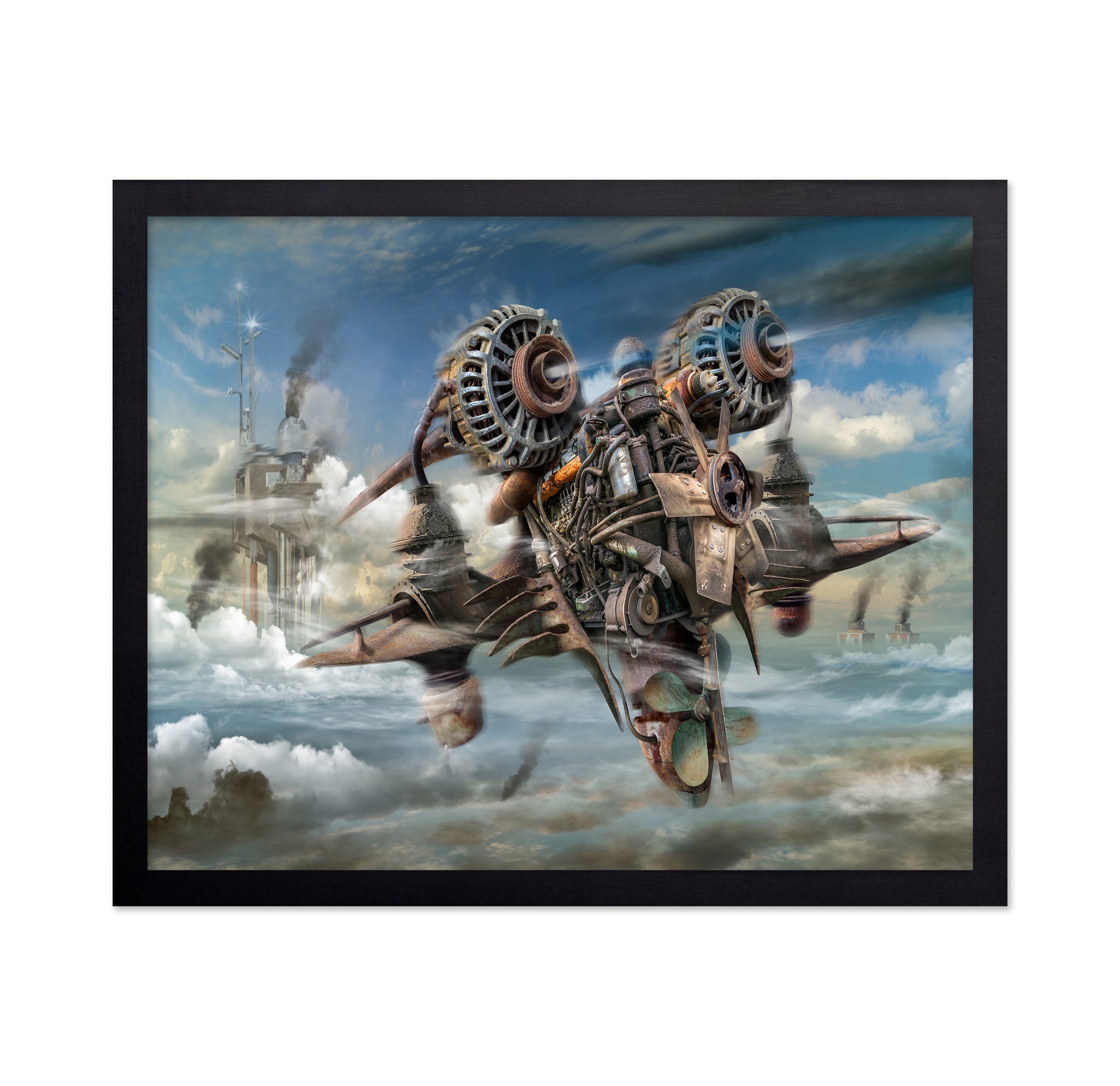 Steampunk Flying Machine
