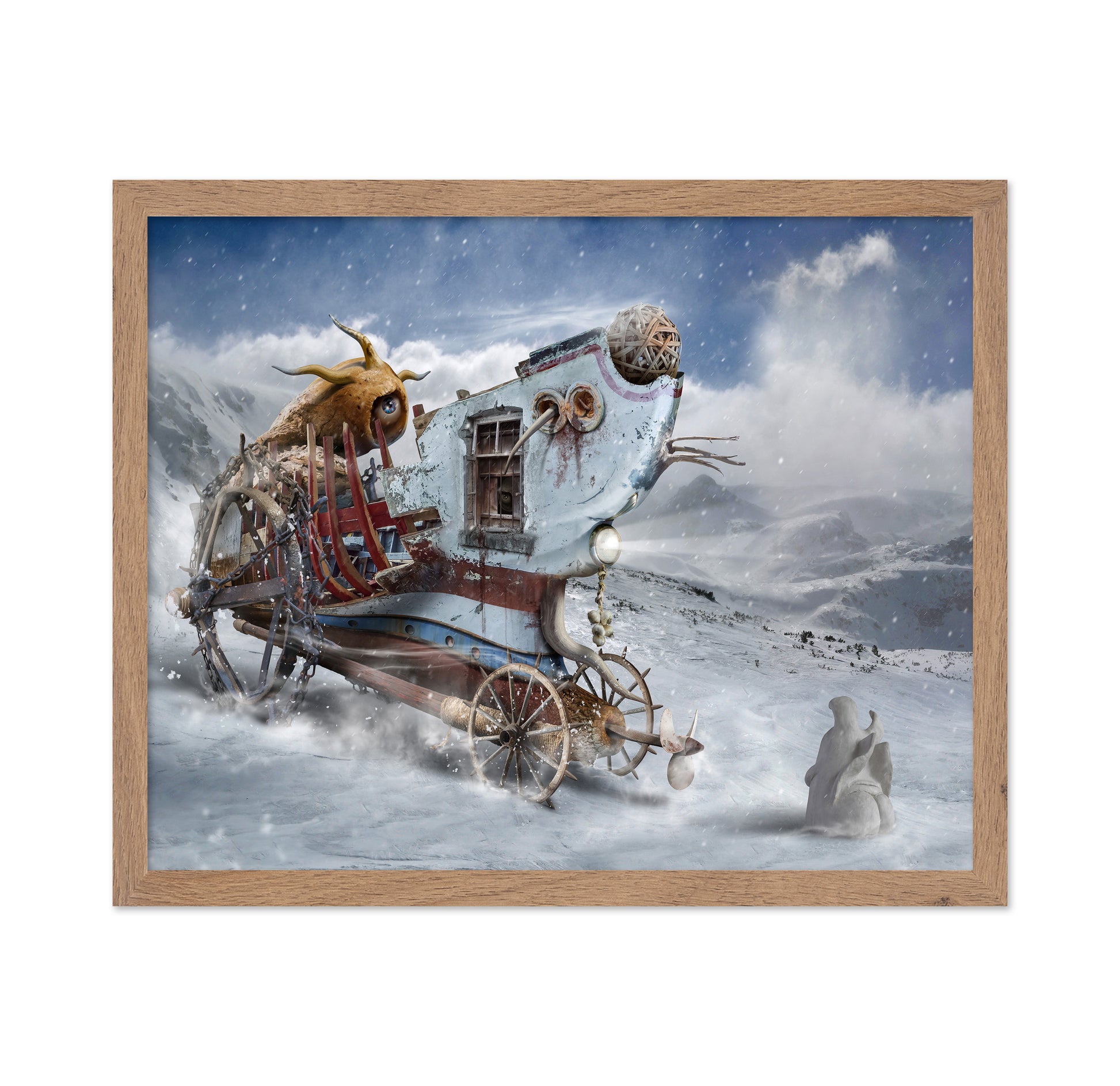 Surreal Snow Machine