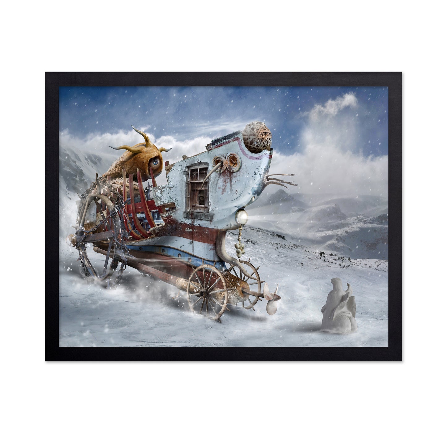 Surreal Snow Machine