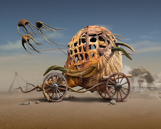 Surreal Desert Carriage