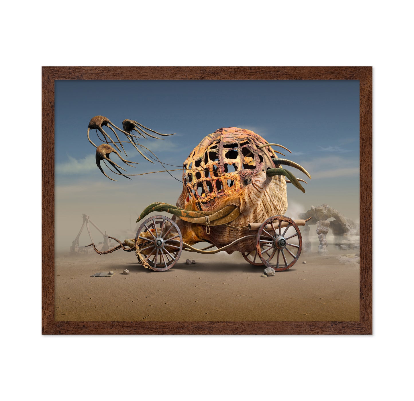 Surreal Desert Carriage
