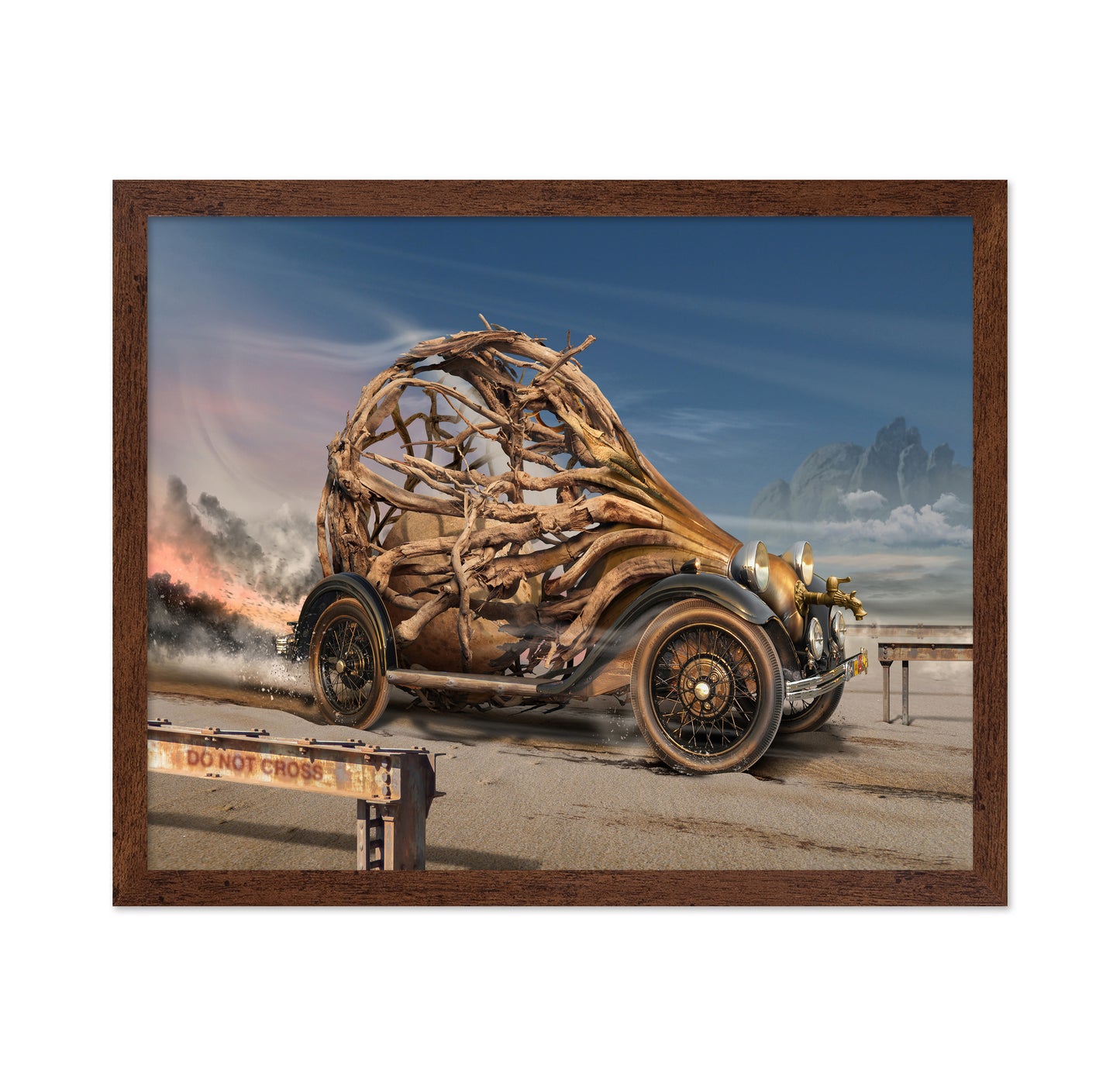 Wooden Phantom Car