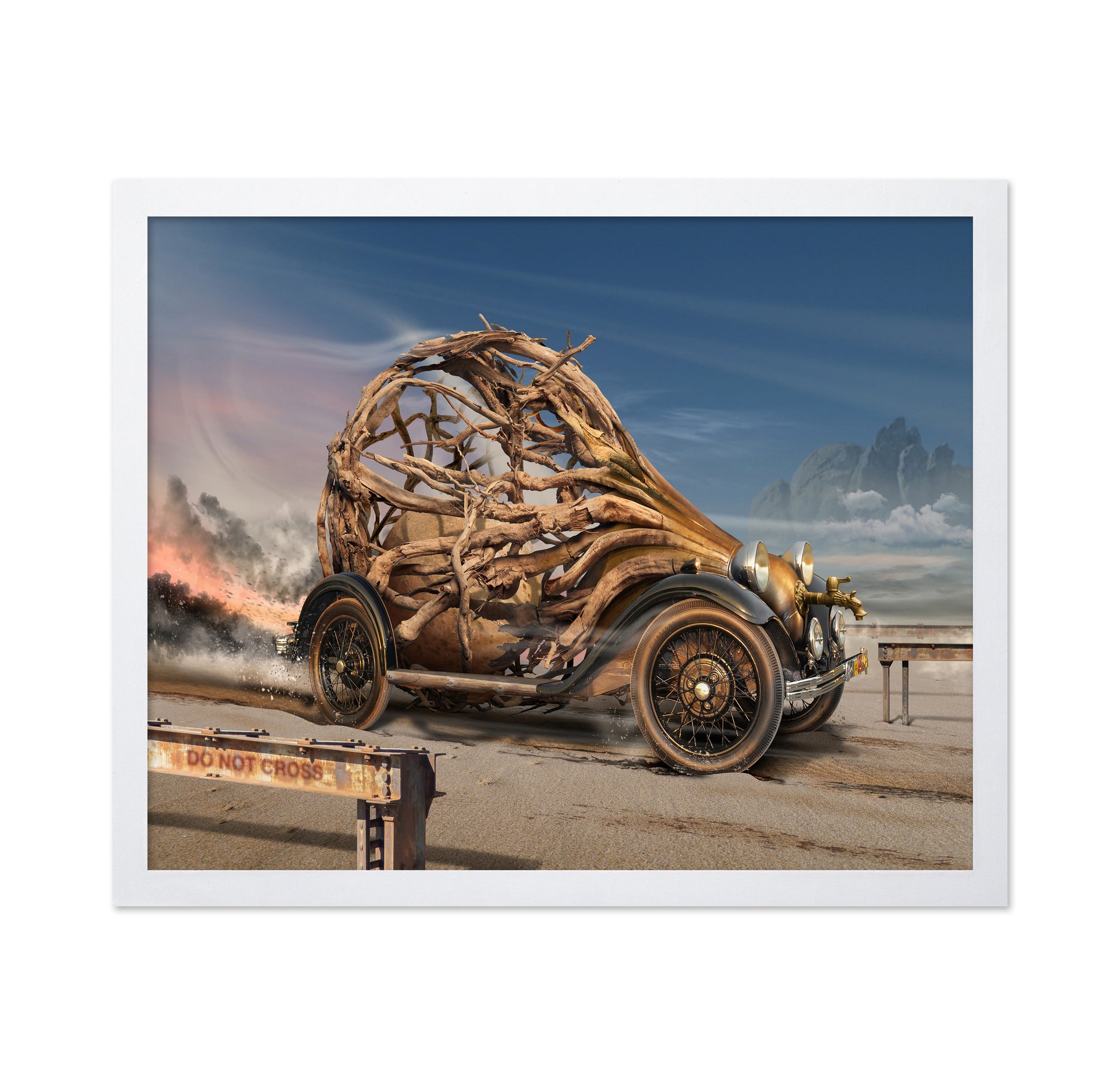Wooden Phantom Car