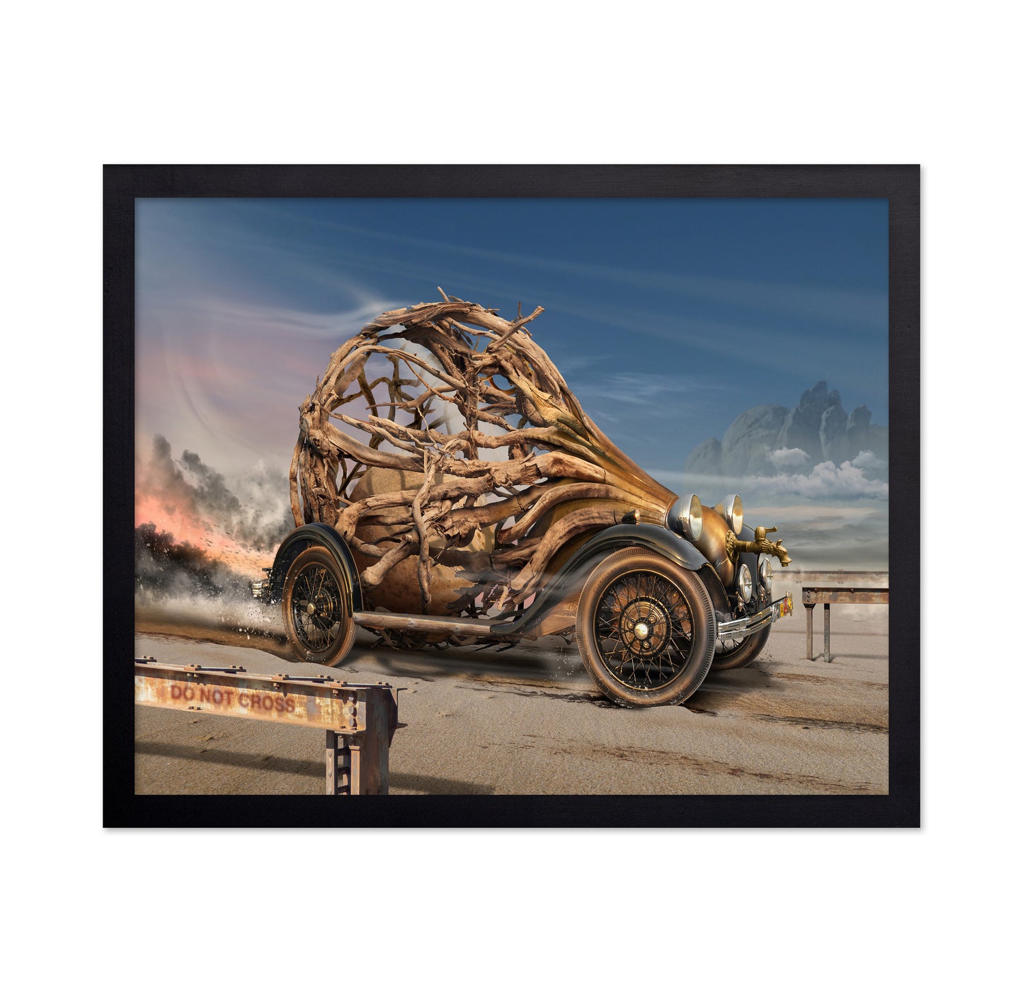 Wooden Phantom Car