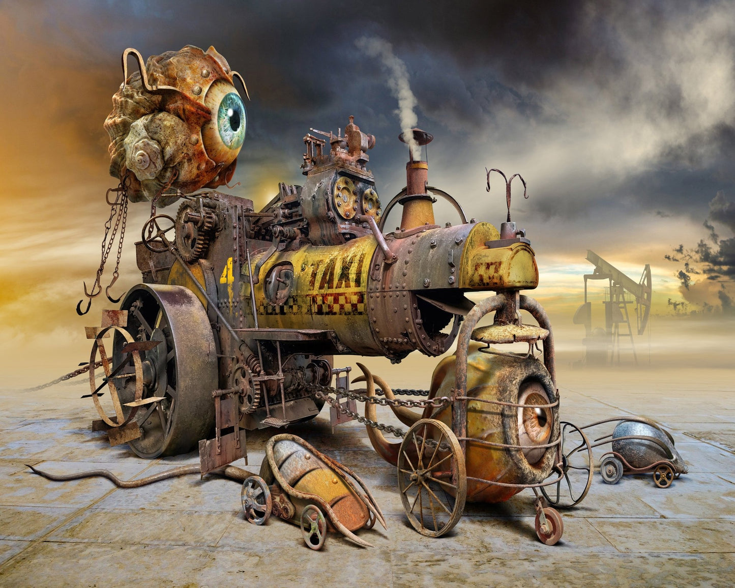 Rusty Taxi Machine