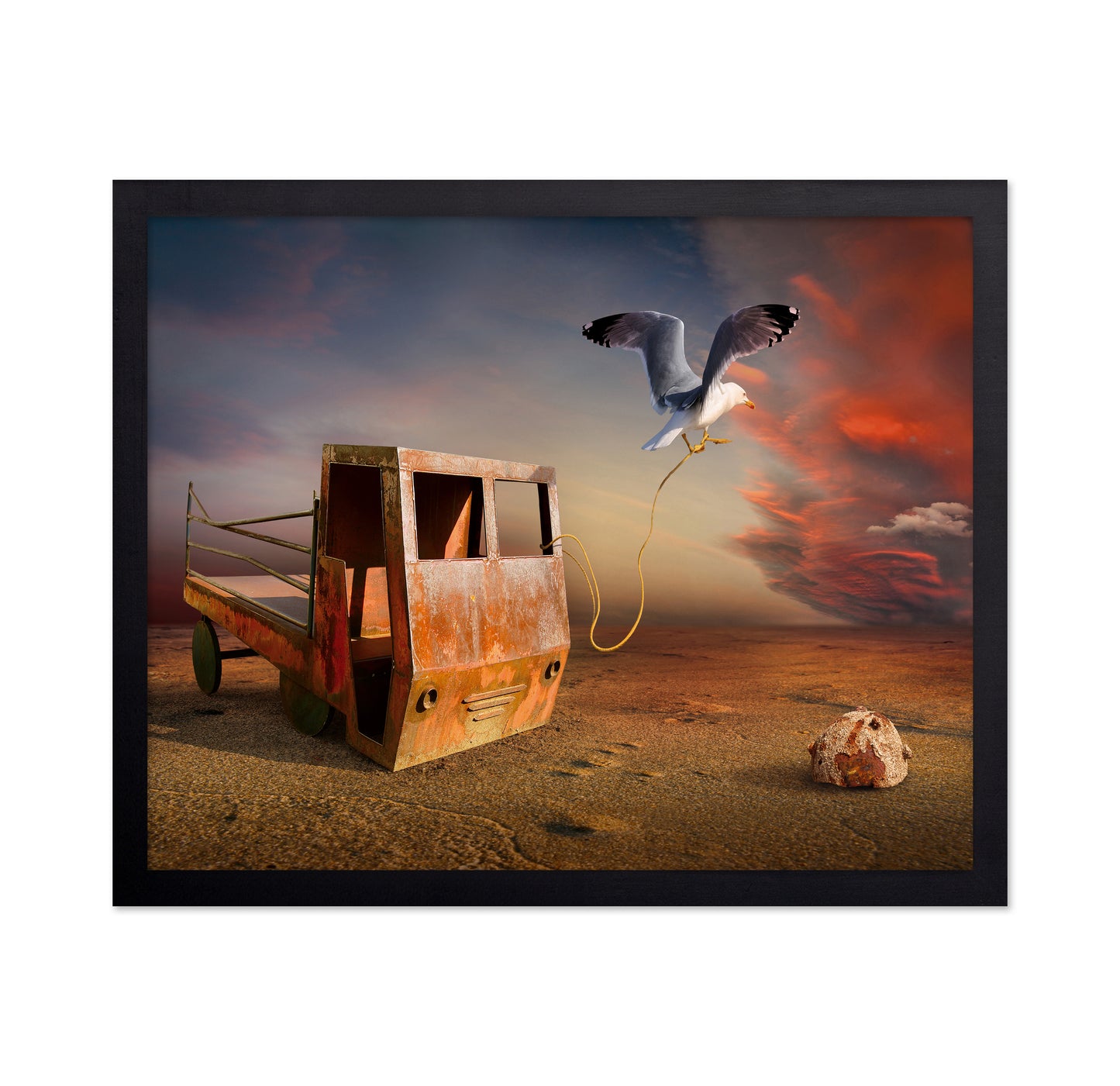 Seagull Lifts Rust Cart