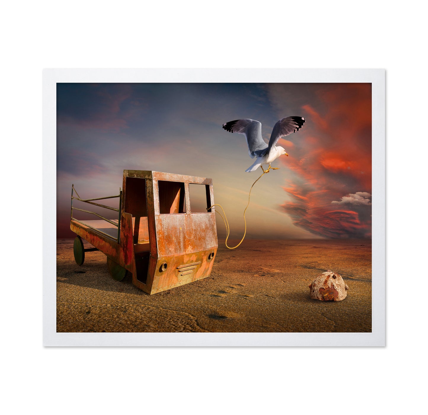 Seagull Lifts Rust Cart