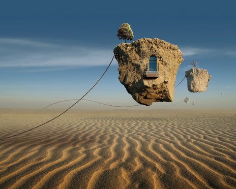 Floating Desert House
