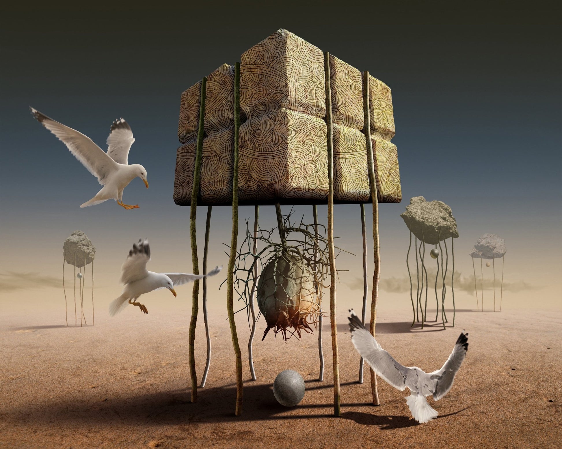 Desert Nest Structure