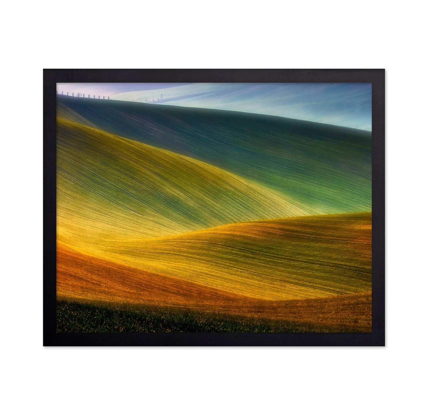 Colorful Spring Hills