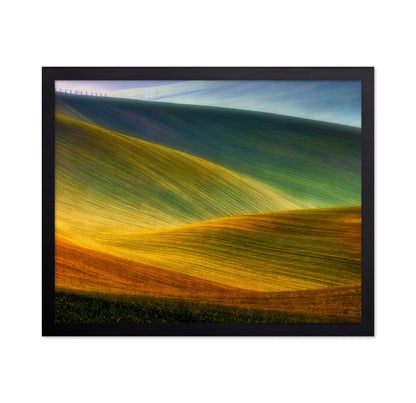 Colorful Spring Hills