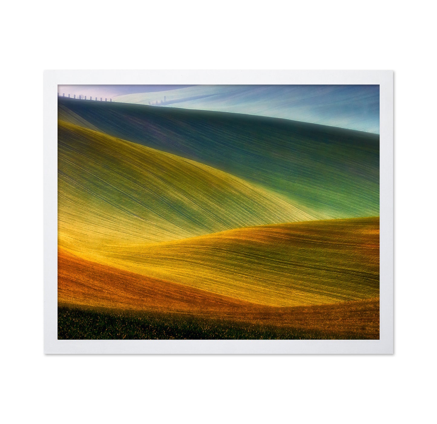 Colorful Spring Hills