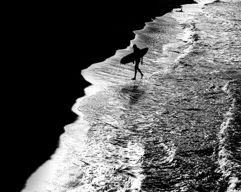 Lone Surfer Walk No1