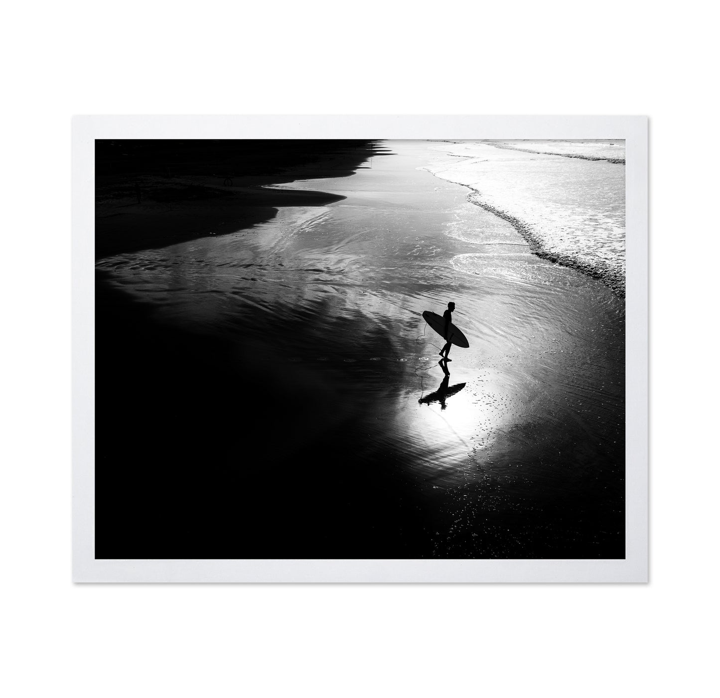 Surfer Shore Walk