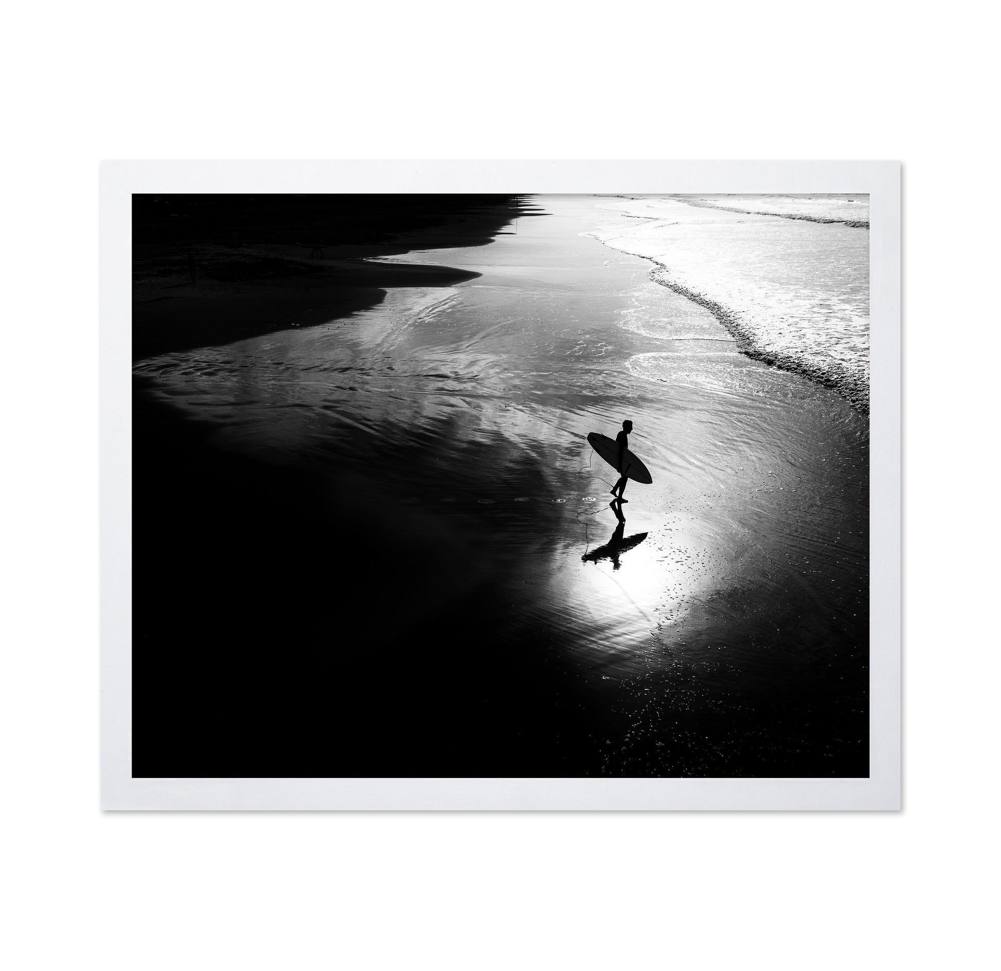 Surfer Shore Walk