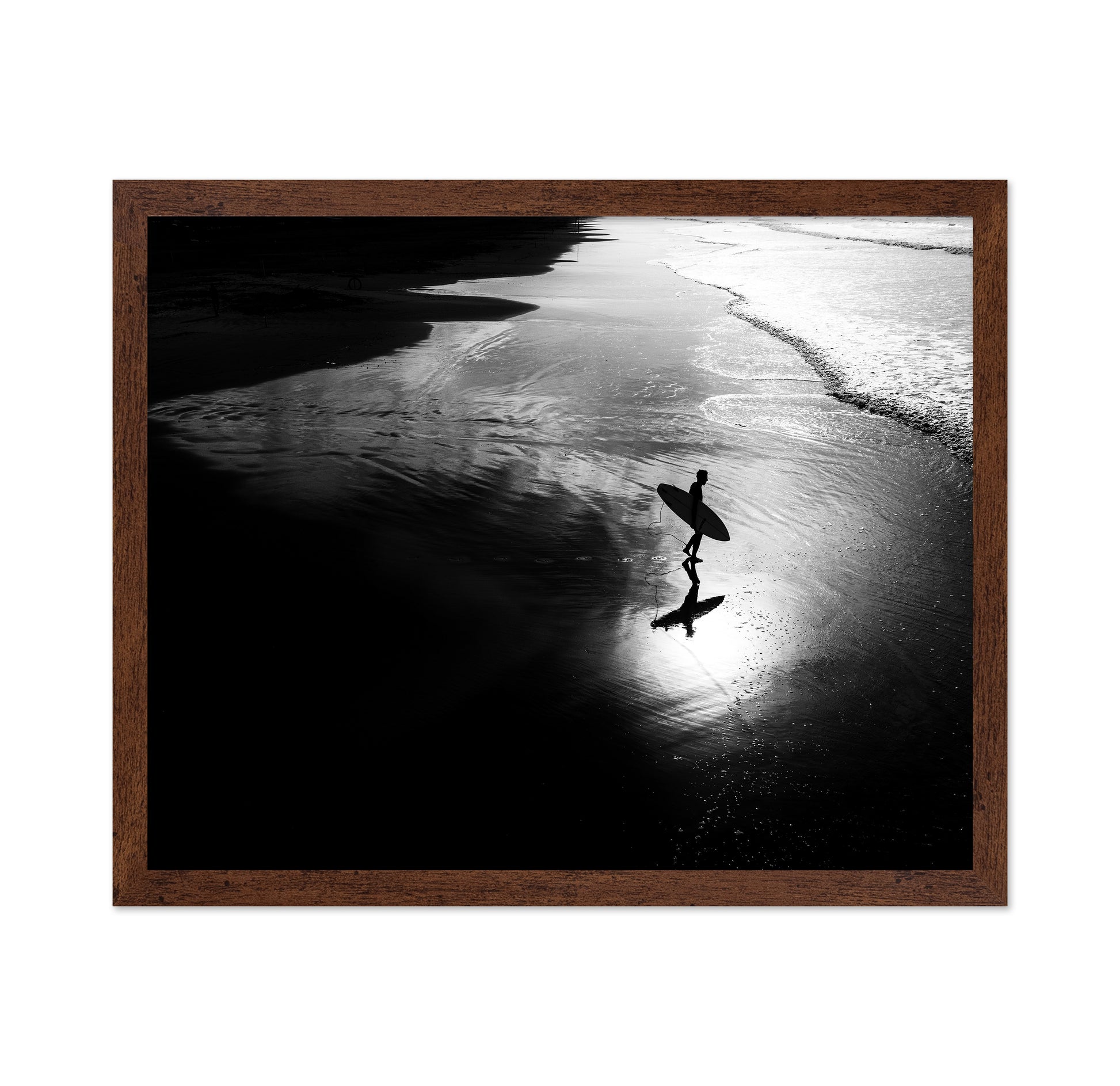 Surfer Shore Walk