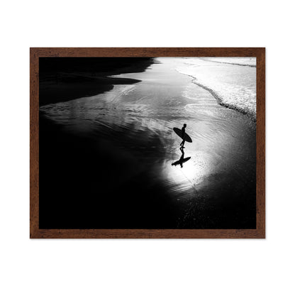 Surfer Shore Walk