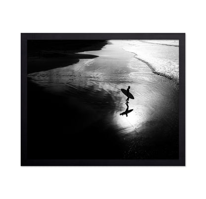 Surfer Shore Walk