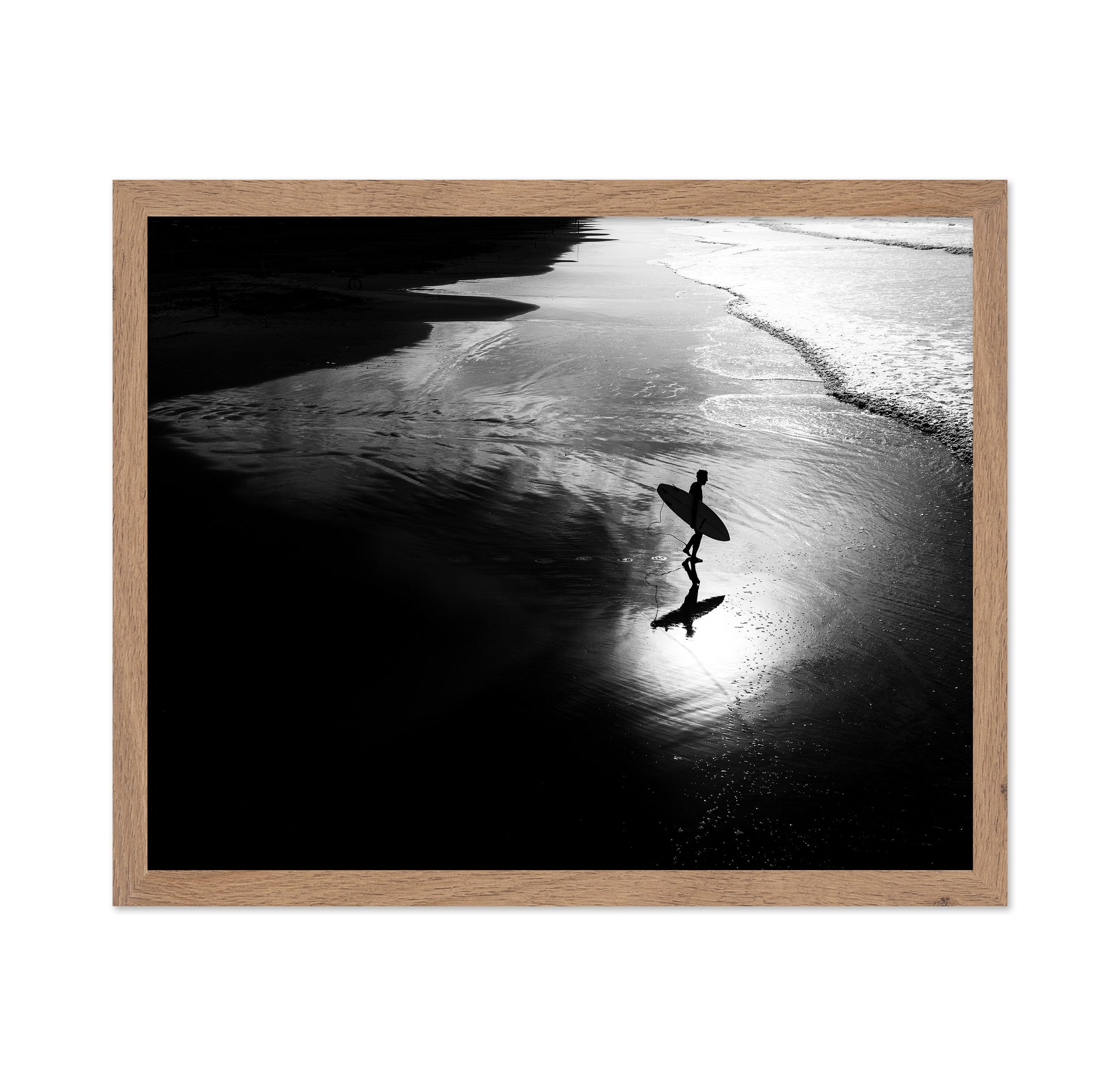 Surfer Shore Walk