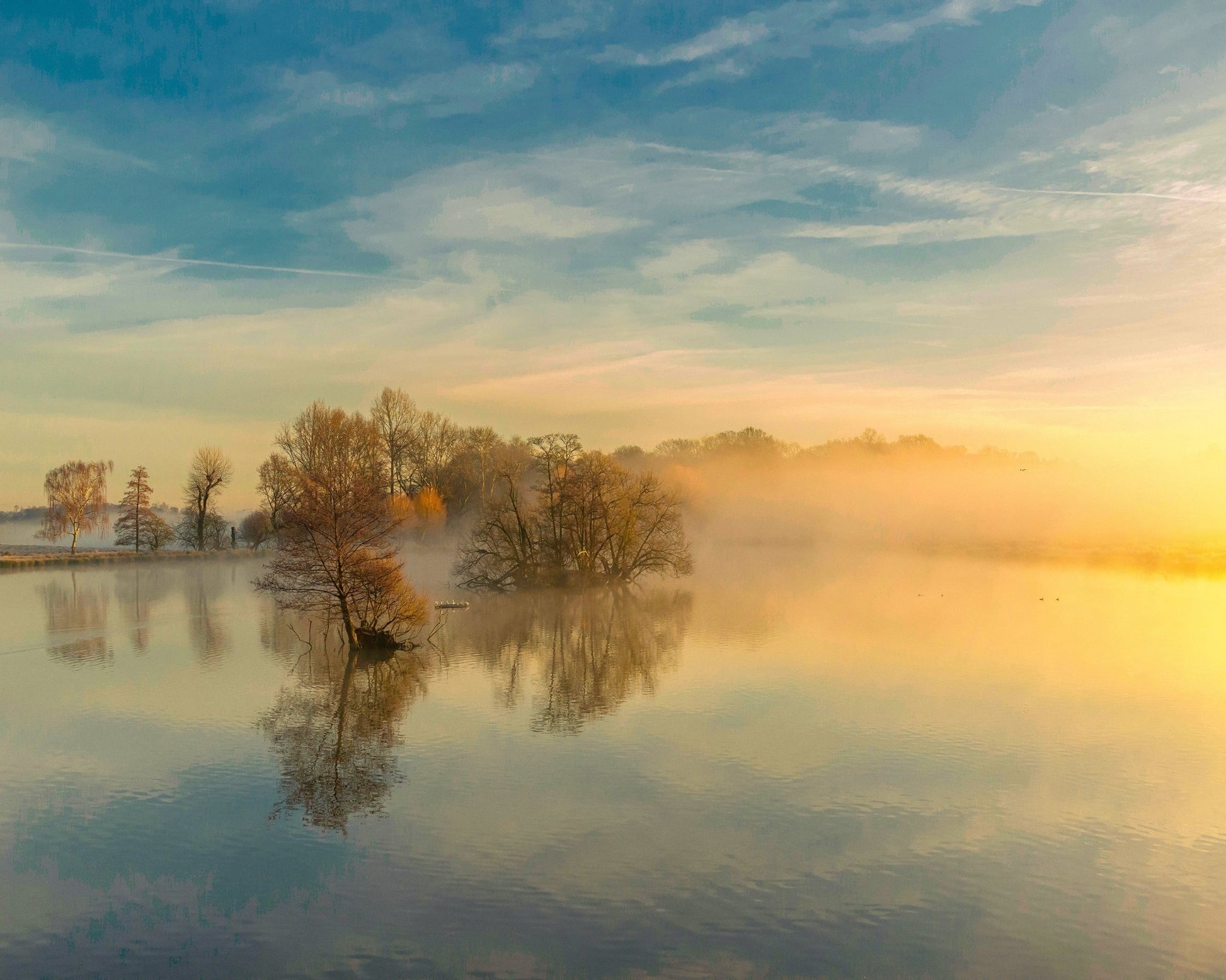 Golden Pond Sunrise
